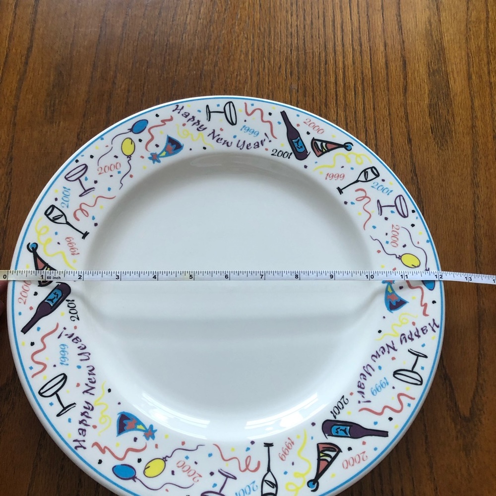 Syracuse China Happy New Year 12” plate 1999,2000 & 2001 - Picture 5 of 10